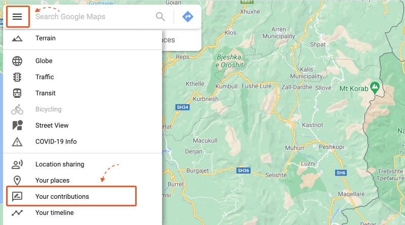 Adicione, edite ou elimine críticas e classificações do Google Maps -  Computador - Google Maps Ajuda