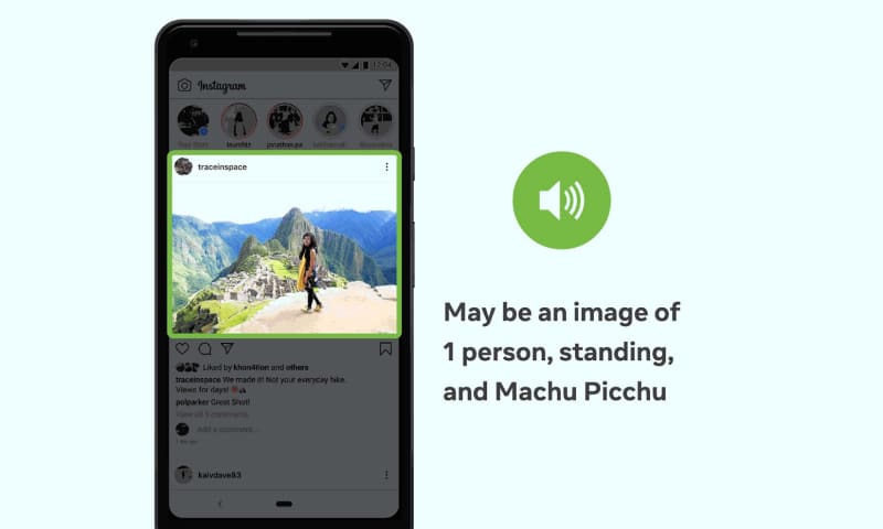 facebook photos ai descriptions