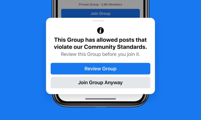 safe features for facebook groups