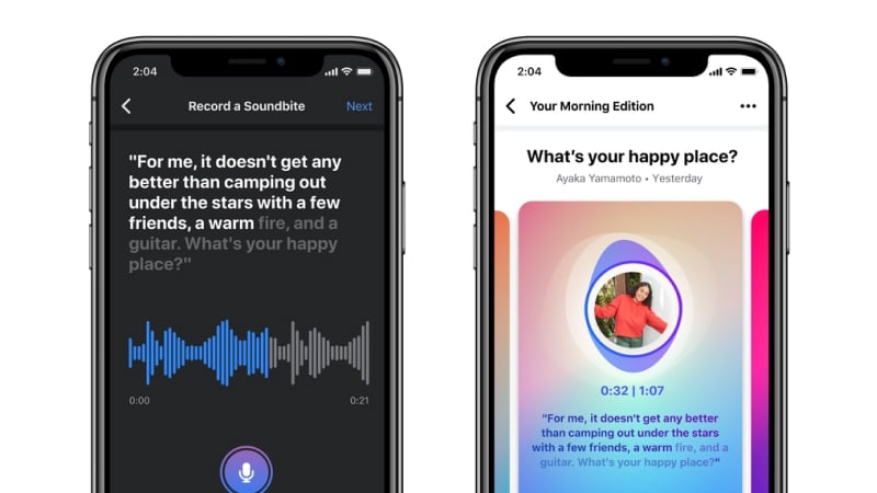 new soundbite feature on facebook