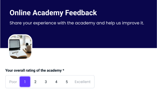 online academy feedback