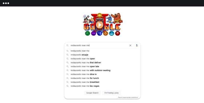 avaliações do google