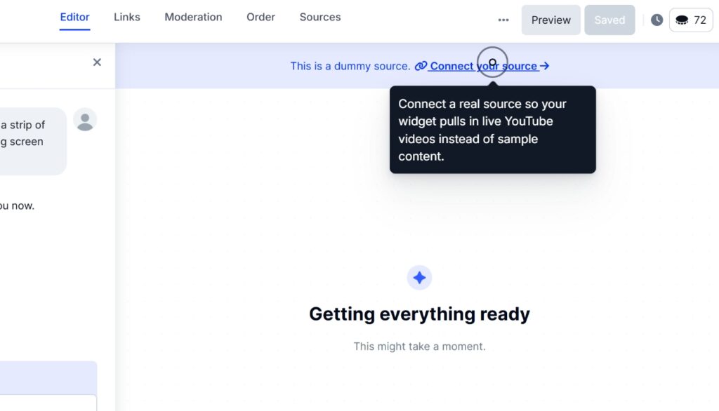 connecting a source to embedsocial