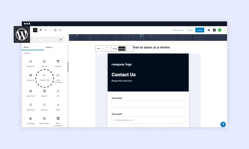 How to Create an HTML Contact Form