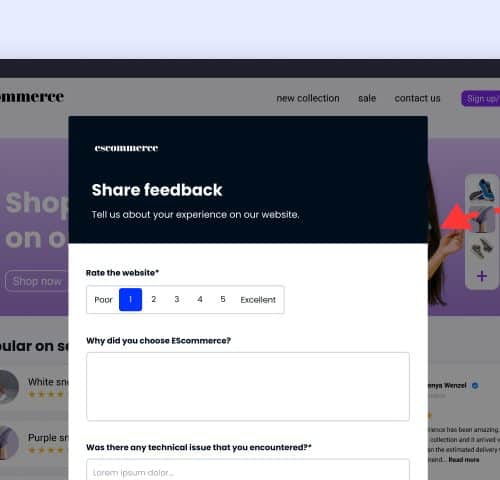 Form widgets