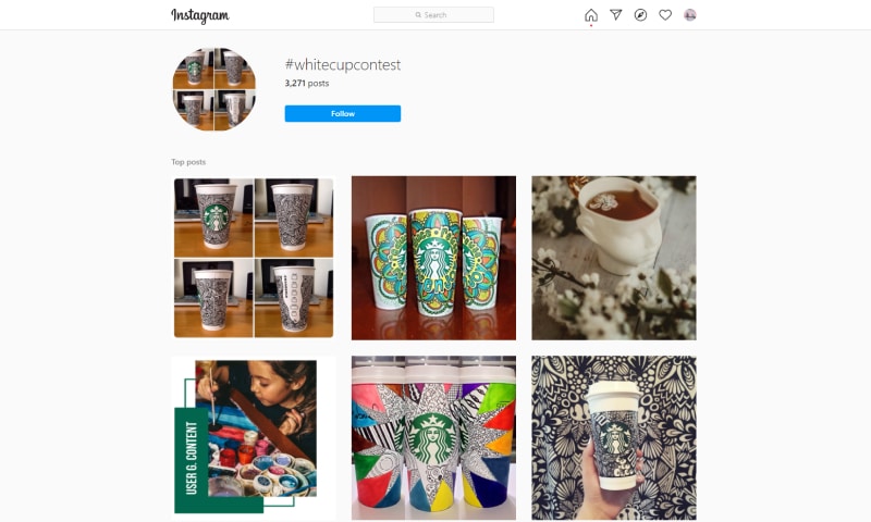 starbucks ugc campaign