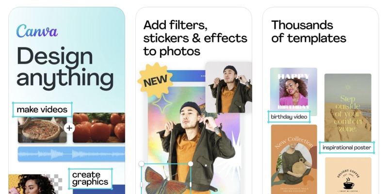 Canva iOS app