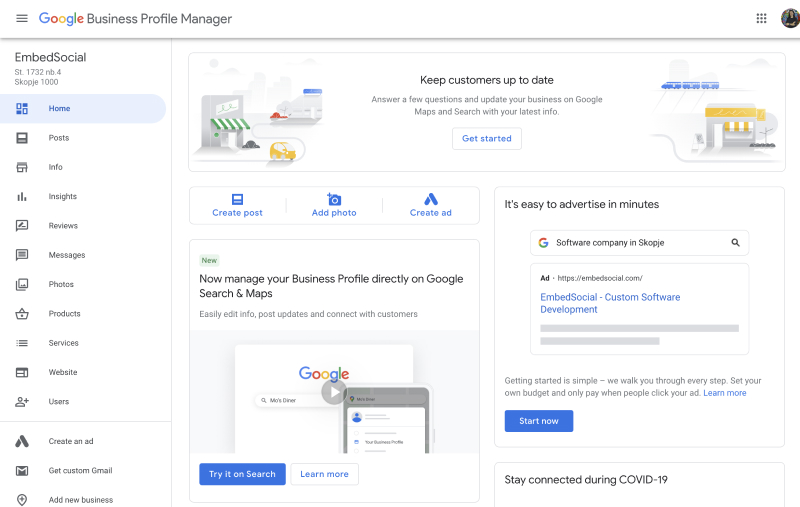 Google Business Profile Management Services