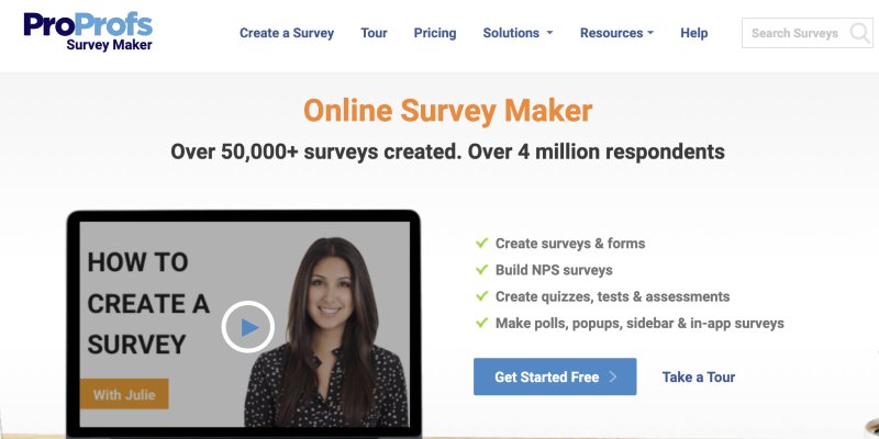 Create an online survey from scratch