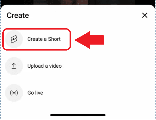 create shorts