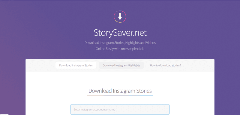 download de histórias do instagram com storysaver Ferramenta de download de histórias do Instagram
