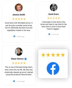 facebook reviews recommendations