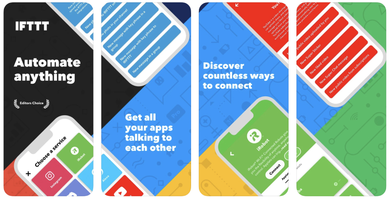 ifttt for creating content and planning