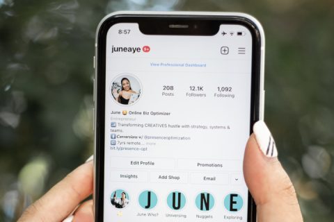 Templates and ideas for Instagram bios
