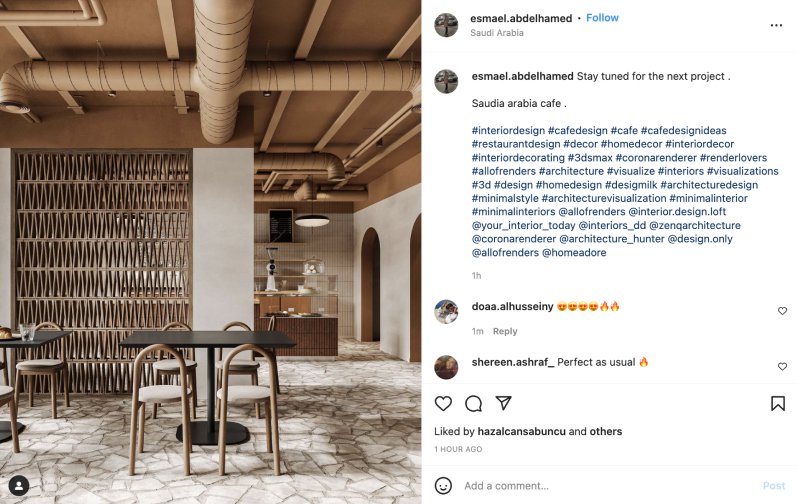 hashtags on Instagram for interior design