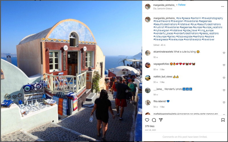 post de carrossel dos locais a visitar como ideias de posts para instagram
