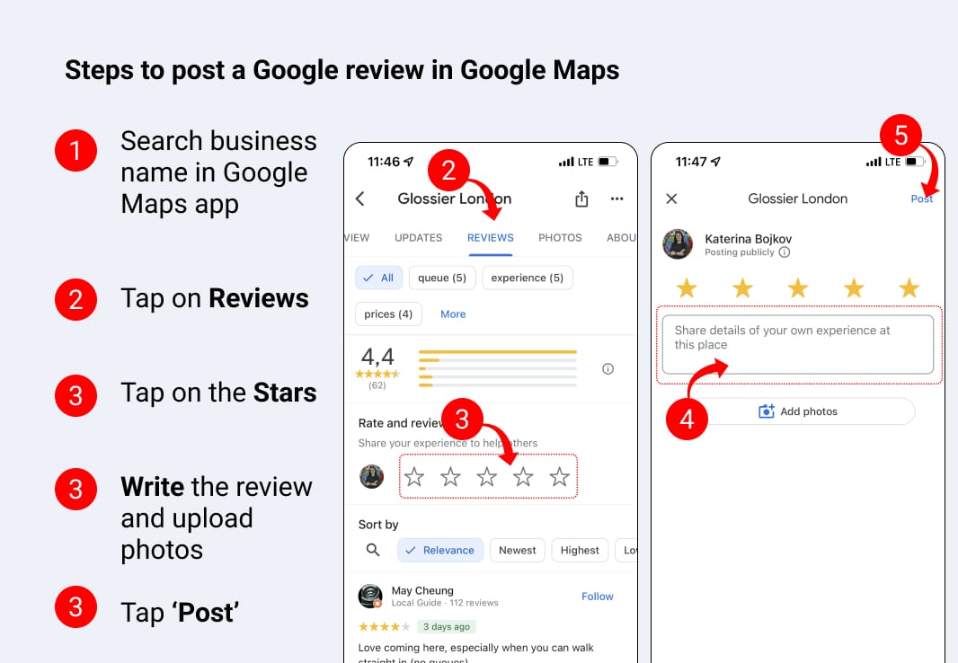 How to Leave a Google Review in 2025