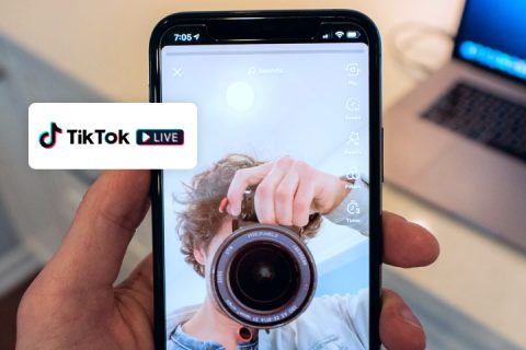 Tutorial de vídeo em direto do TikTok