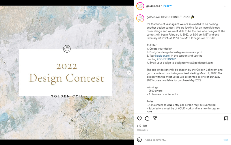 Instagram design contest