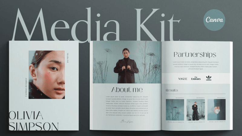 12 page media kit example