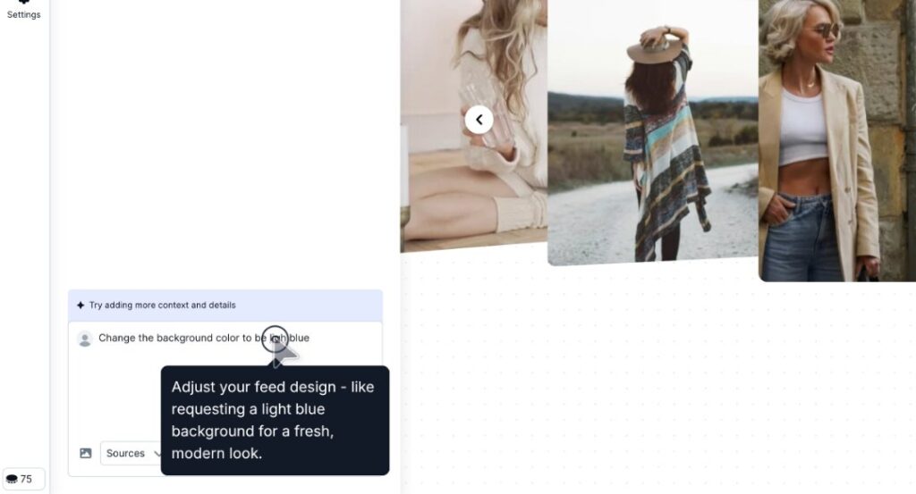 customize your widget template