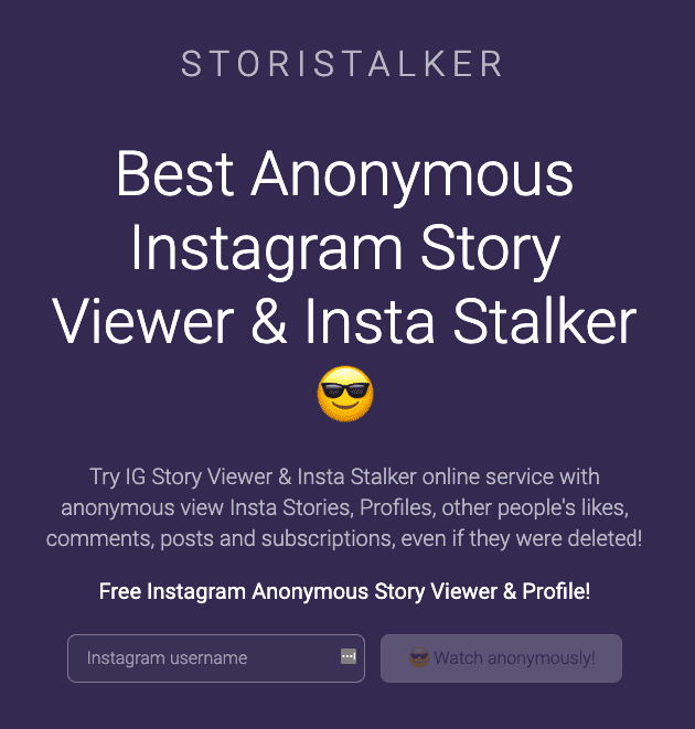 Stories Stalker Preview