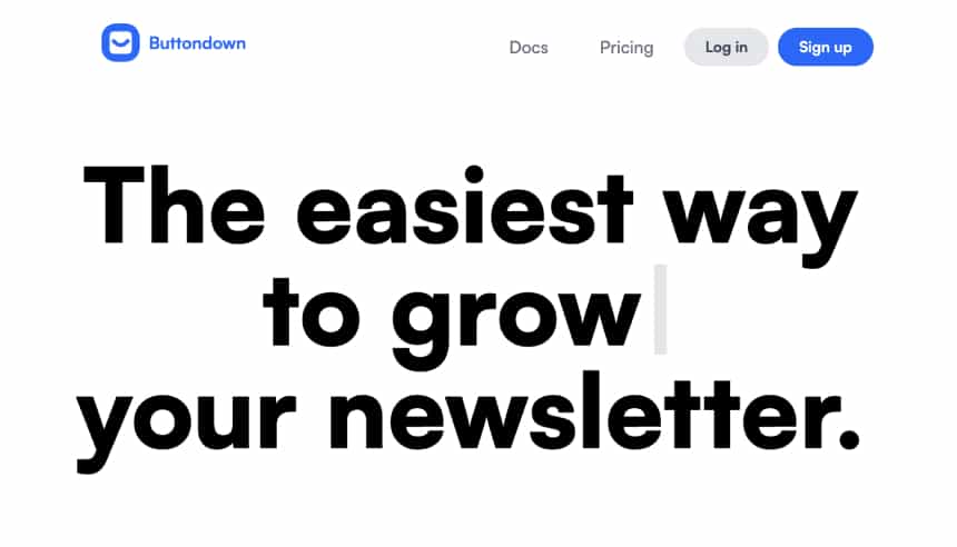 ButtonDown newsletter tool