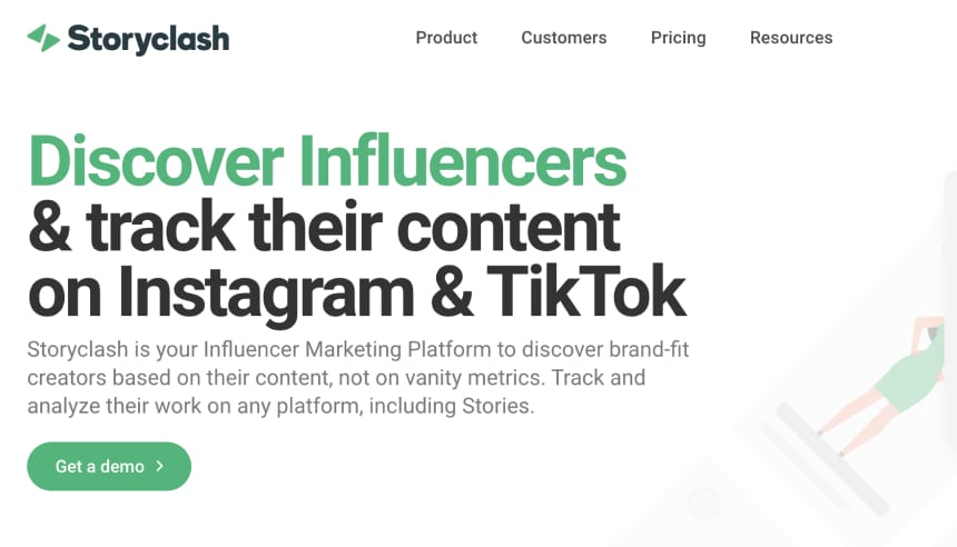 StoryClash discover influencers tool