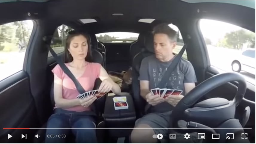 UGC video by Tesla customers