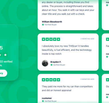 Truspilot testimonials page