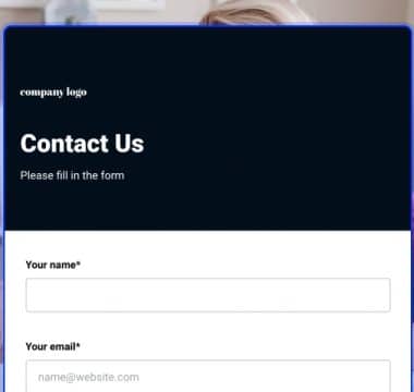 Free contact forms