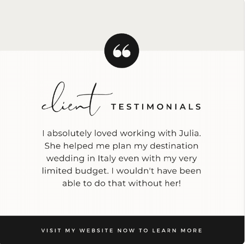 Ivory Beige Minimalist Business Client Testimonial Instagram Post