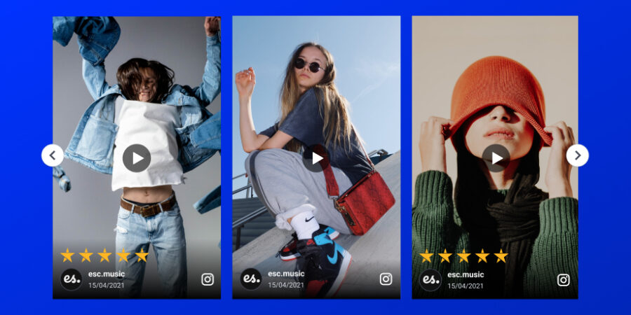 Instagram Video reels testimonials