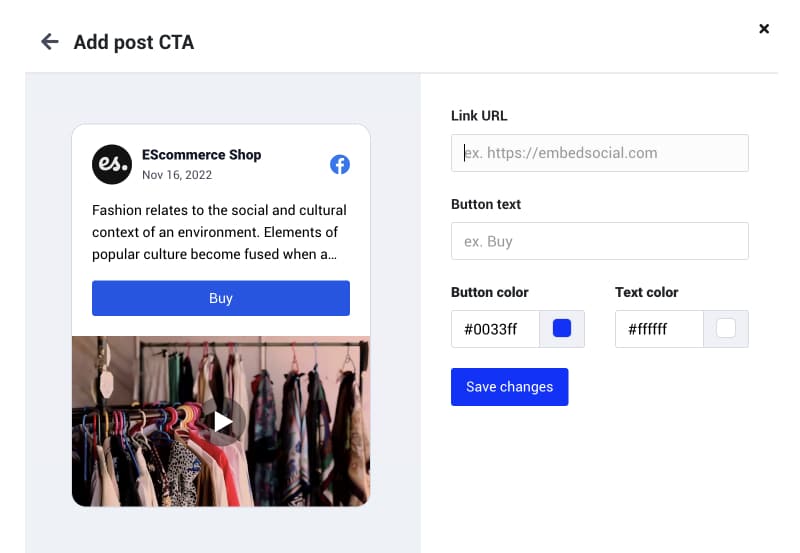 Add buy buttons on CTA post