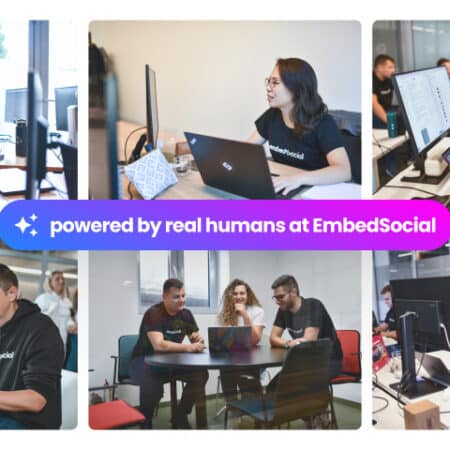 AI reviews tools by EmbedSocial team