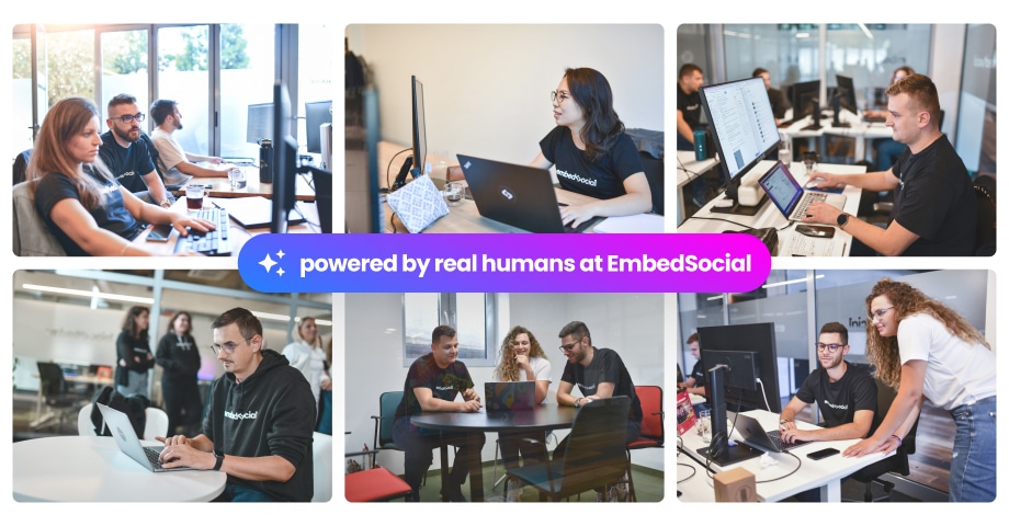 AI reviews tools by EmbedSocial team