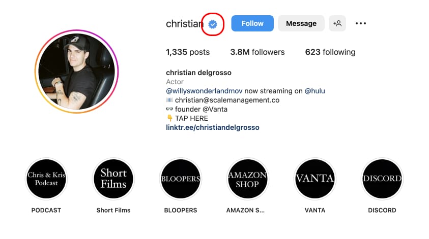 Original Verified Instagram Account Sale - Not Meta Verified / OG