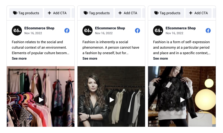 social shop options