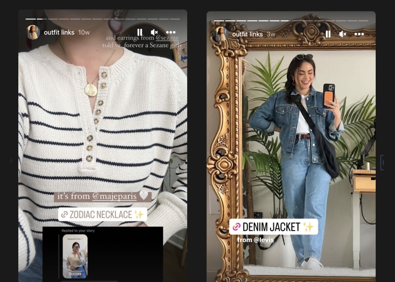 Promoting brands in Instagram stories
