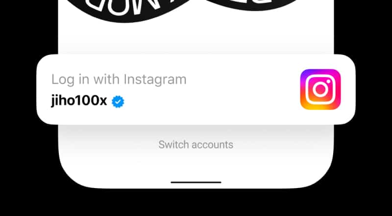 Keep Instagram username when login to Threads
