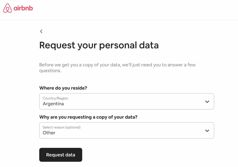 Request data step 2 from Airbnb