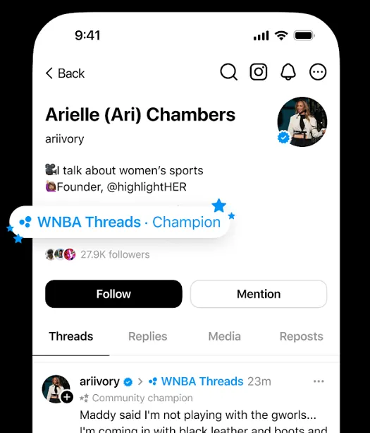 threads communities update