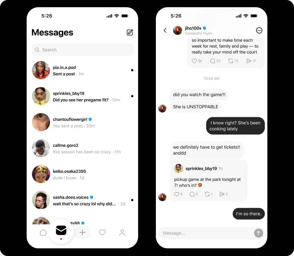 threads global dm inbox