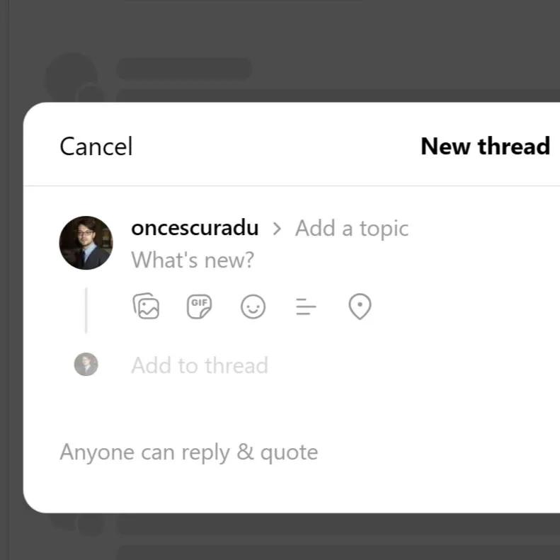threads emoji picker feature