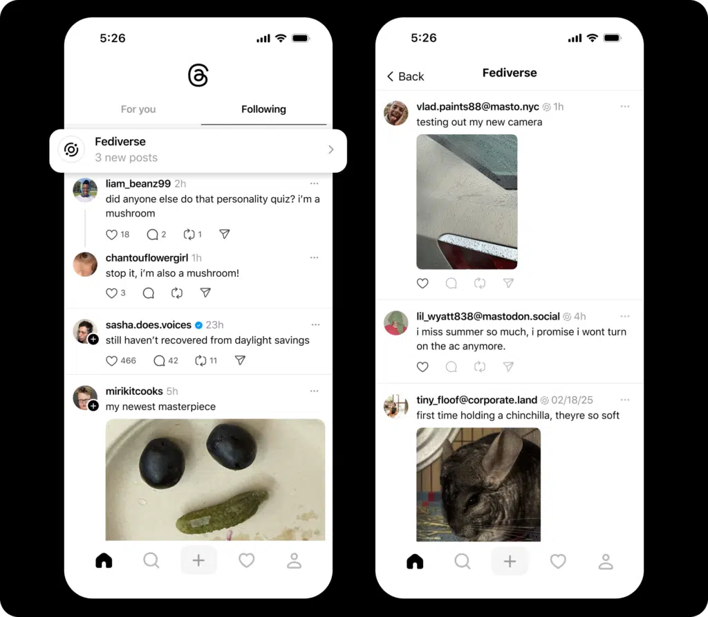 threads fediverse integration features