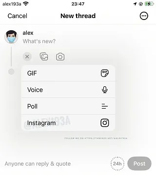 instagram threads integration for crossposting