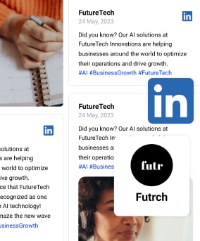 Embed LinkedIn feed