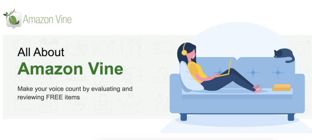 Free samples program by Amazon Vine