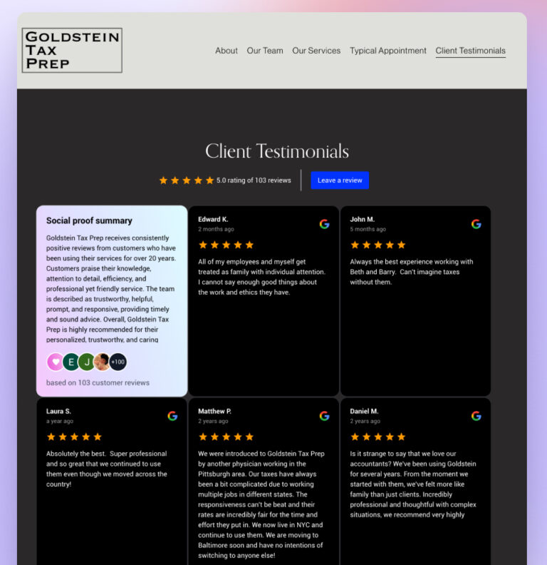 10 Display Google Reviews Best Practices for Your Website - EmbedSocial