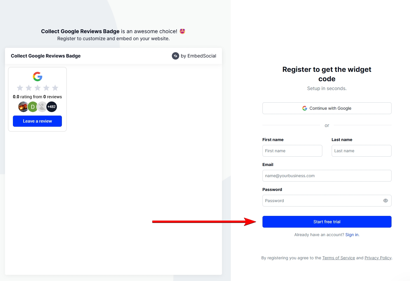 How to Embed a Google Reviews Badge: A Step-by-Step Guide | EmbedSocial